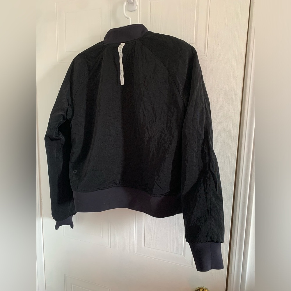 lululemon athletica Black Quilted Bomber - Picture 10 of 14